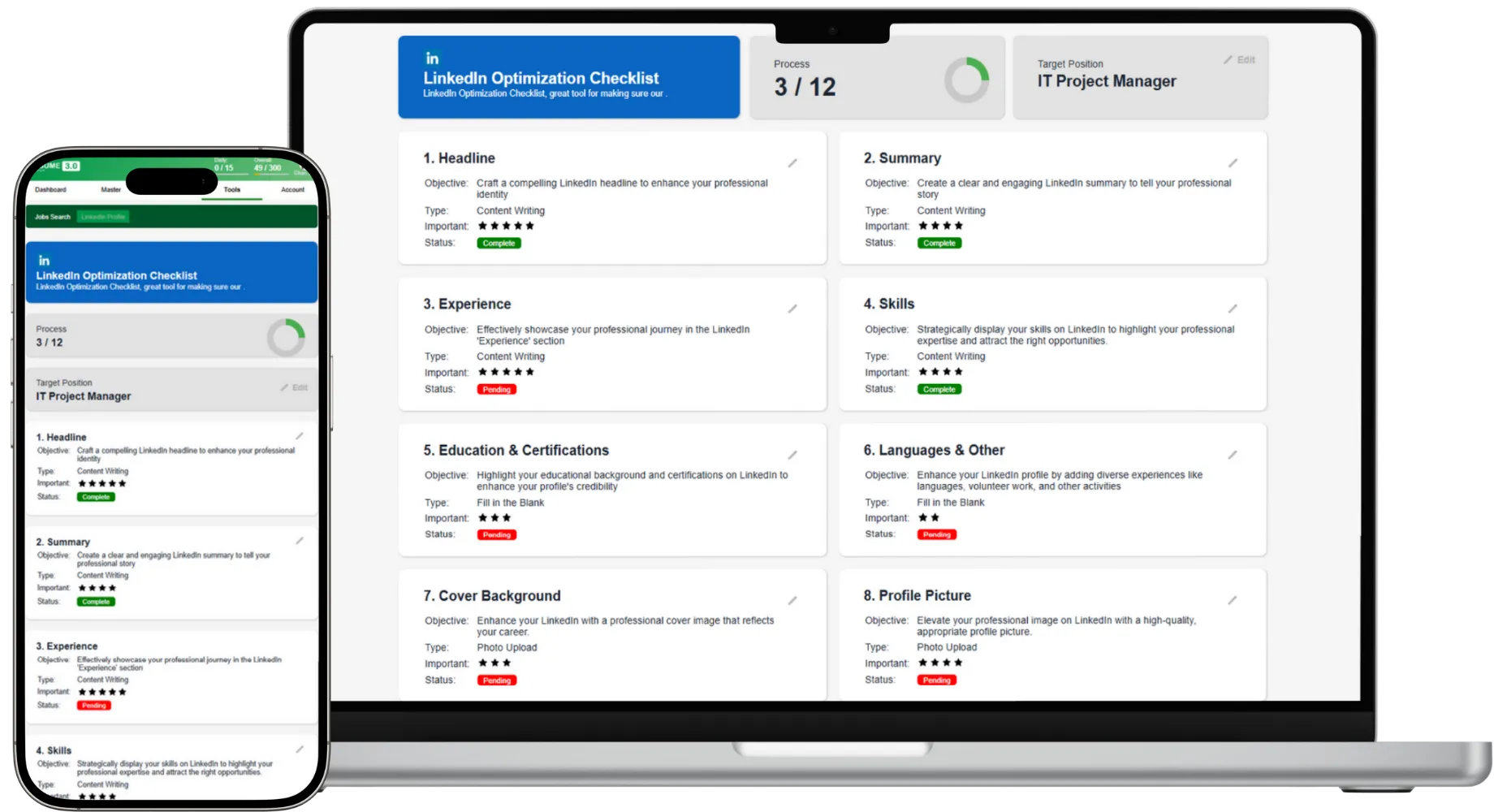 LinkedIn Optimization Checklist