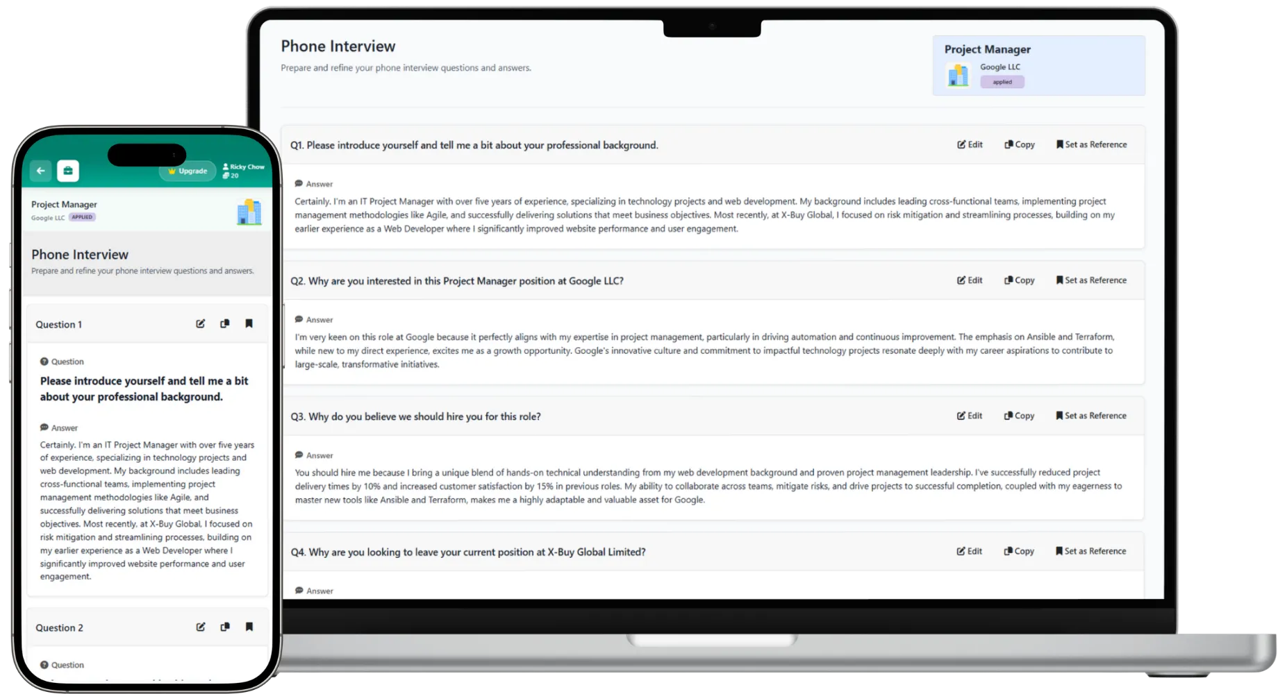 Phone Interview Question Demo